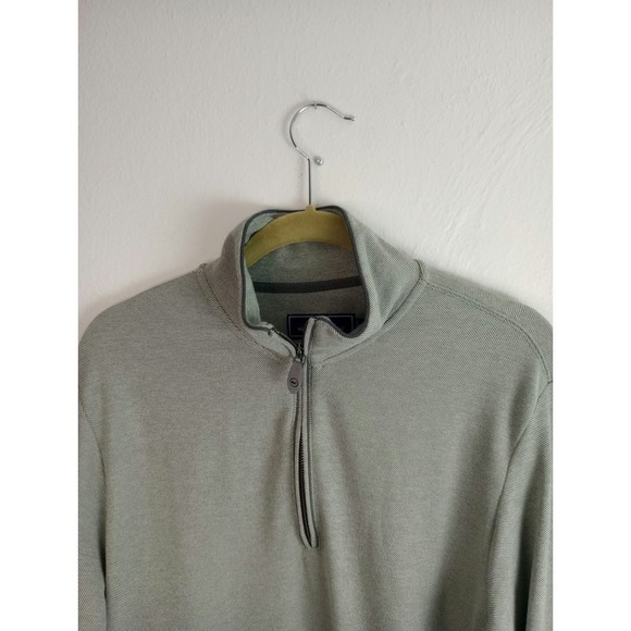 Vineyard Vines Mens Midtown Quarter-Zip Pullover Sweater Gray Size Small - Picture 3 of 9